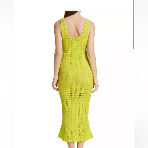 Alice + Olivia Veronique Crochet Tank Midi-Dress - Picture 3 of 5